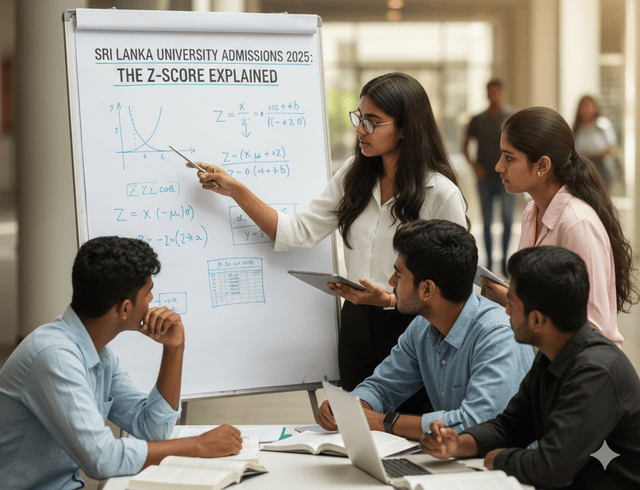 How Z-Score Works: Understanding University Selection in Sri Lanka